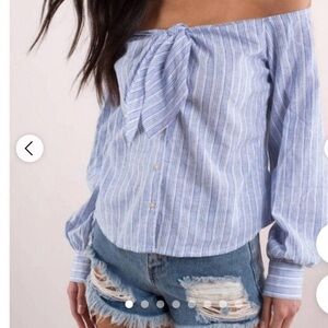 Free People Small Petite Excellent Condition. Tie Front